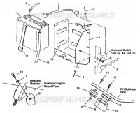 SUPPORT BATTERIE ASSEMBLY RXL TOURING E940869 (49274327430030)