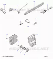 ELECTRICITE, SWITCHES, SENSORS, ECU AND CONTROL MODULES
