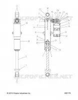 SUSPENSION, AMORTISSEUR ARRIERE TRACK, HI LO ADJ., SNOW CHECK (7044383)