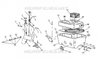 RESERVOIR D'HUILE/BOITE A AIR  500 SP/500 SKS (4921262126035A)