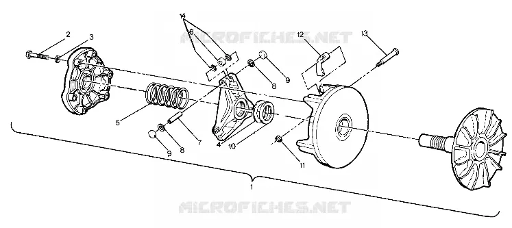 EMBRAYAGE DE TRANSMISSION ASSEMBLY (4917741774028A)