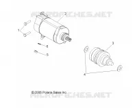 MOTEUR, DEMARREUR