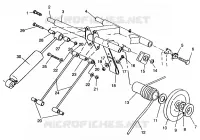 BRAS DE SUSPENSION ARRIERE TRAIL TOURING 0962262, AND EUROPEAN TRAIL TOURING E962262 (4931763176C008)
