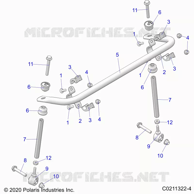 SUSPENSION, BARRE STABILISATRICE