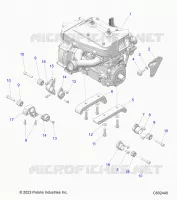 MOTEUR, MOUNTING & LONG BLOCK
