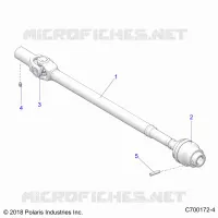 SYSTÃˆME DE TRANSMISSION, FRONT PROP SHAFT