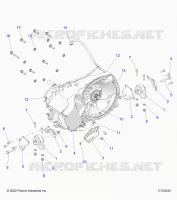 SYSTÃˆME DE TRANSMISSION, GEARCASE, MAIN, MOUNTING