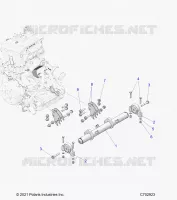 MOTEUR, MOUNTING & LONG BLOCK