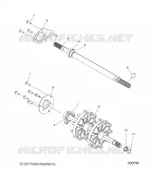 SYSTEME DE TRANSMISSION, JACKSHAFT AND DRIVESHAFT