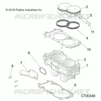CYLINDRE AND PISTON