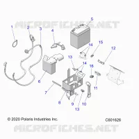 ELECTRICITE, BATTERY/BOX AND CABLES