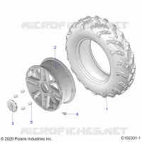 ROUES, FRONT