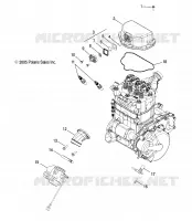 MOTEUR, SUPPORT CORPS DE PAPILLON