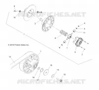 SYSTÈME DE TRANSMISSION, SECONDARY CLUTCH