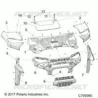 CAPOT AND FRONT FACIA
