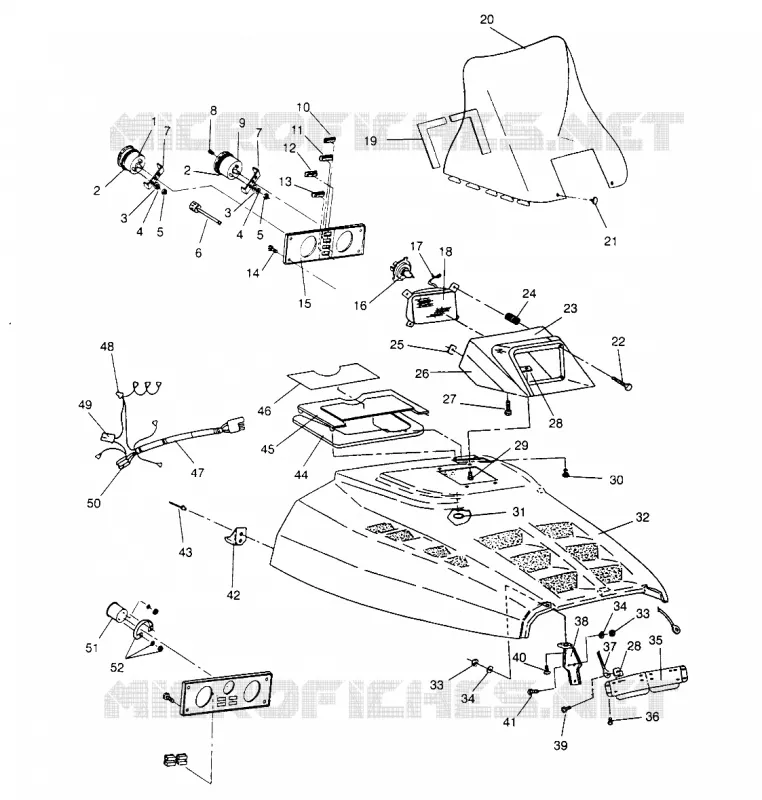 CAPOT RXL 0966768 (4932033203A009)
