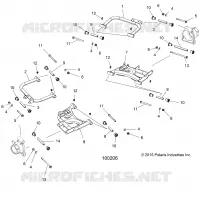 SUSPENSION ARRIERE CONTROL ARMS