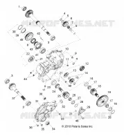 SYSTÈME DE TRANSMISSION, PONT PRINCIPAL INTERNAL COMPONENTS 1