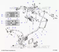 ELECTRICITE, WIRE HARNESS, CHASSIS