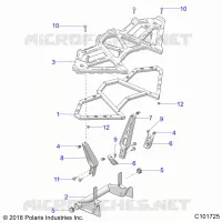 CARROSSERIE ARRIERE RACK