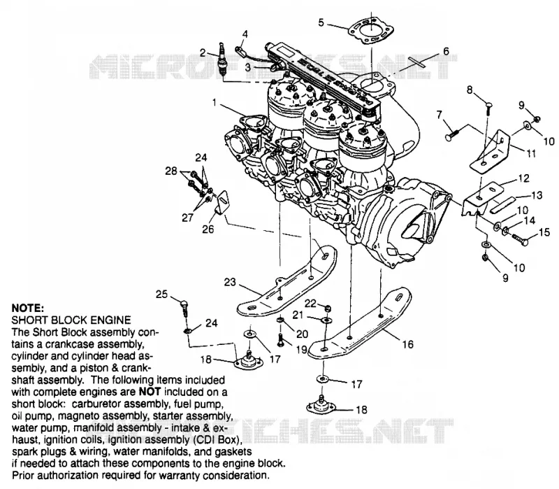 SUPPORT MOTEUR SLT 780 B974588 (4941174117B001)