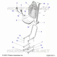 SIEGE, MOUNTING AND BELTS