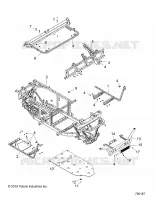 CHASSIS, CADRE AND FRONT BUMPER