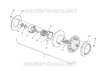 EMBRAYAGE DE TRANSMISSION ASSEMBLY 440 XCR / 0931760 (4923022302024A)