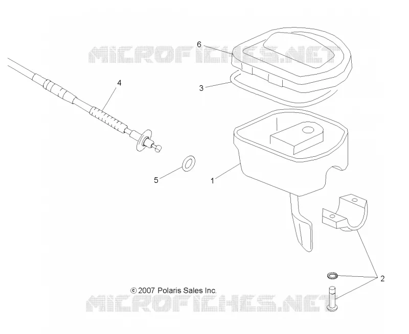 DIRECTION, INSTRUMENTS, ACCELERATEUR ASM. AND CABLE