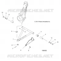 SUSPENSION, A-ARM and SUPPORT MOUNTING