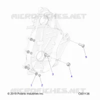SYSTÃˆME DE TRANSMISSION, CHAINCASE MOUNTING