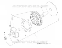 SYSTÈME DE TRANSMISSION, PRIMARY CLUTCH