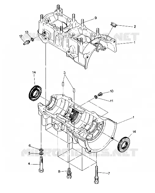 CARTERS MOTEUR  400 (4916781678023A)