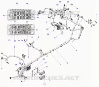 ELECTRICITE, WIRE HARNESS, CHASSIS