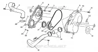 COUVERCLE D'EMBRAYAGE Magnum 2X4 W97AA42A (4940704070B013)