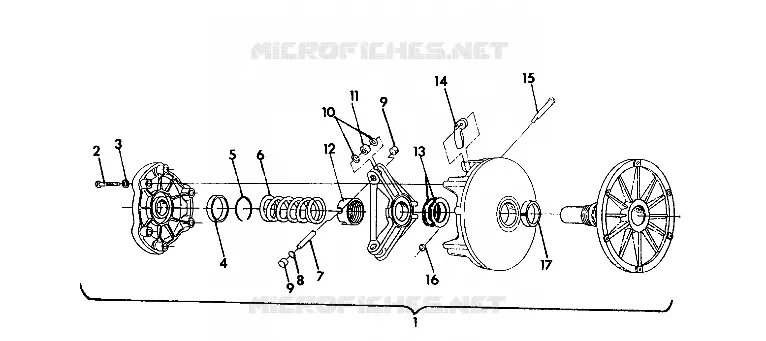 EMBRAYAGE DE TRANSMISSION  WIDETRAK (4921302130027A)