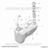 SYSTÃˆME D'ALIMENTATION, FUEL TANK