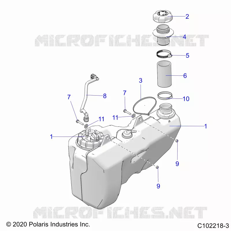 SYSTÃˆME D'ALIMENTATION, FUEL TANK