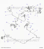 BRAKES, BRAKE LINES AND MAITRE CYLINDRE