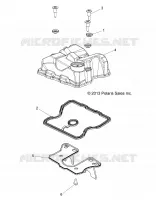 ENGINE, COUVERCLE SOUPAPE