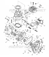 CARTERS MOTEUR AND CYLINDRE 6X6 400L W948740 (4926802680D005)