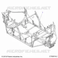 CHASSIS, MAIN CADRE