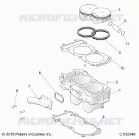 CYLINDRE AND PISTON