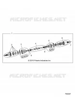SYSTEME DE TRANSMISSION, FRONT HALF SHAFT