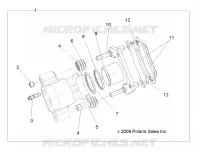 BRAKES, ETRIER DE FREIN ARRIERE