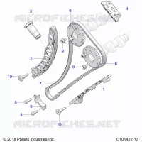 CHAINE DE DISTRIBUTION AND SPROCKET