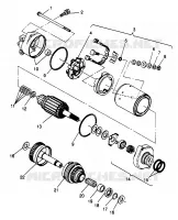 DEMARREUR SLT 780 B964588 and Intl. SLT 780 I964588 (4935683568C007)