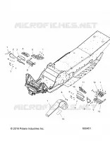 CHASSIS, FOOTREST AND PROTECTION D'EMBRAYAGE