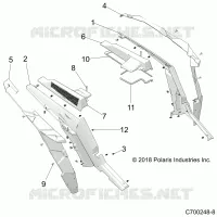 GARDE BOUE ARRIERES AND BEZELS- Z20N4E99AC/AL/AN/BC/BL/BN/M99AL/K99AF/AK/BF/BK (C700248-8)