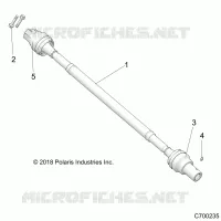 SYSTÃˆME DE TRANSMISSION, REAR PROP SHAFT